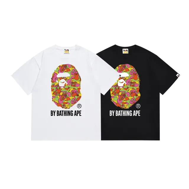 A Bathing Ape ABC Camo Ape Head Graphic T-Shirt 1