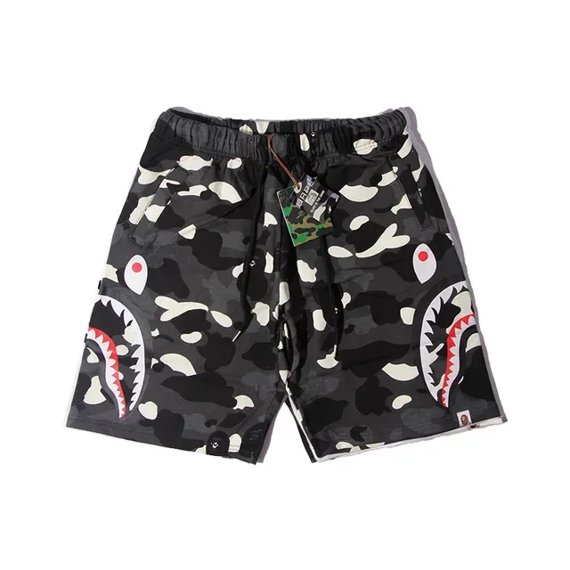 A Bathing Ape ABC Camo Shark Shorts 4