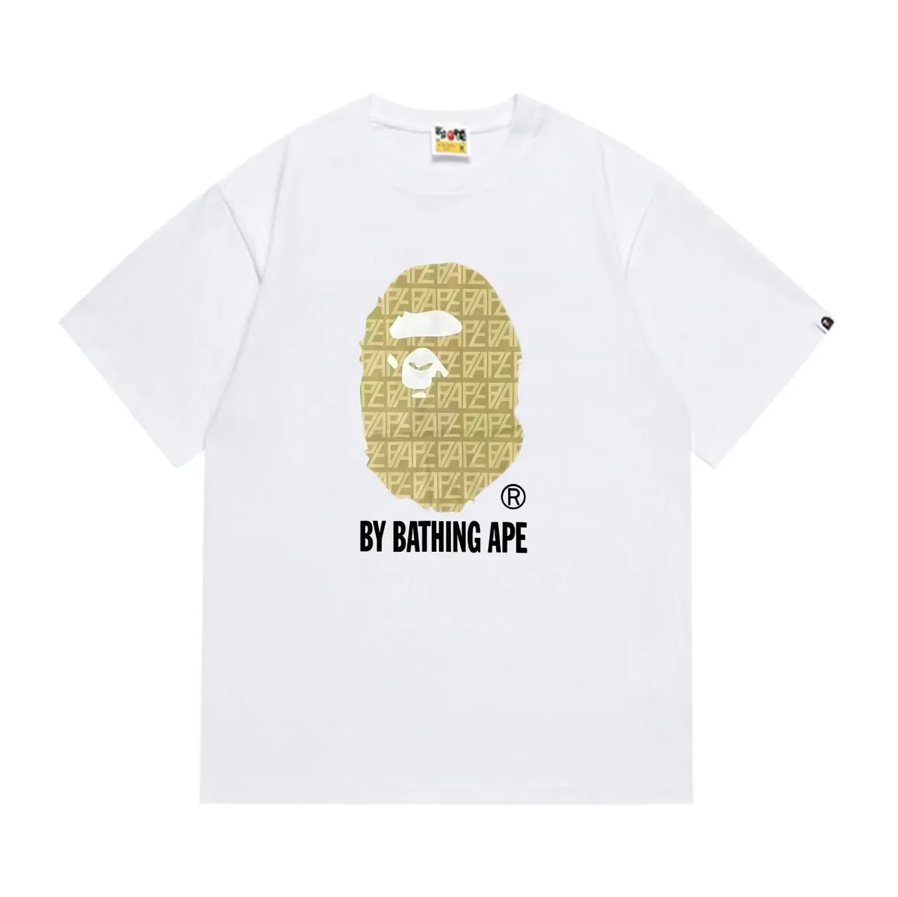 A Bathing Ape ग्राफिक प्रिंट काली टी-शर्ट 3