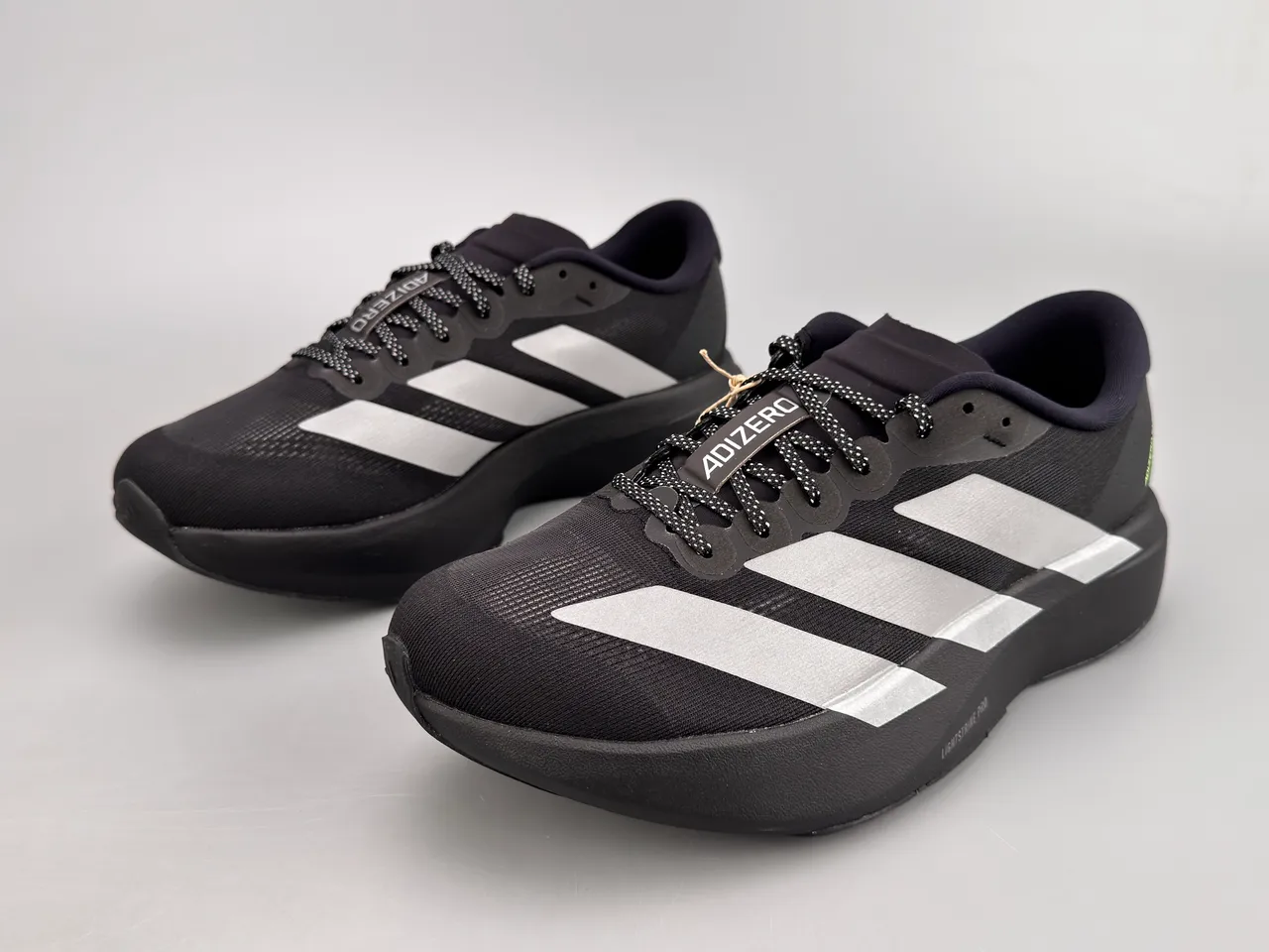 Adidas Adizero Evo.S Noir Argent chaussures de course 7