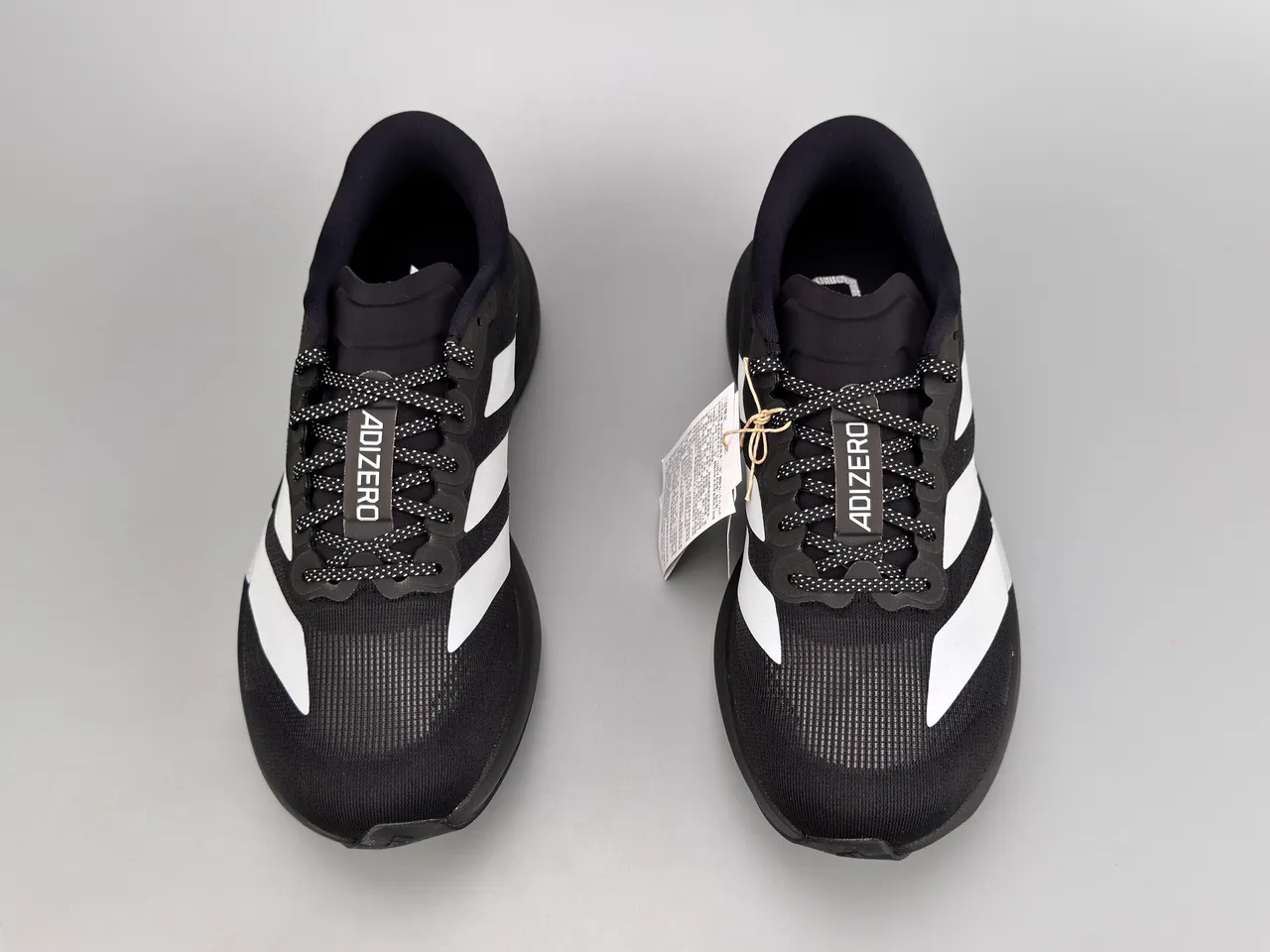 Adidas Adizero Evo.S Noir Argent chaussures de course 9