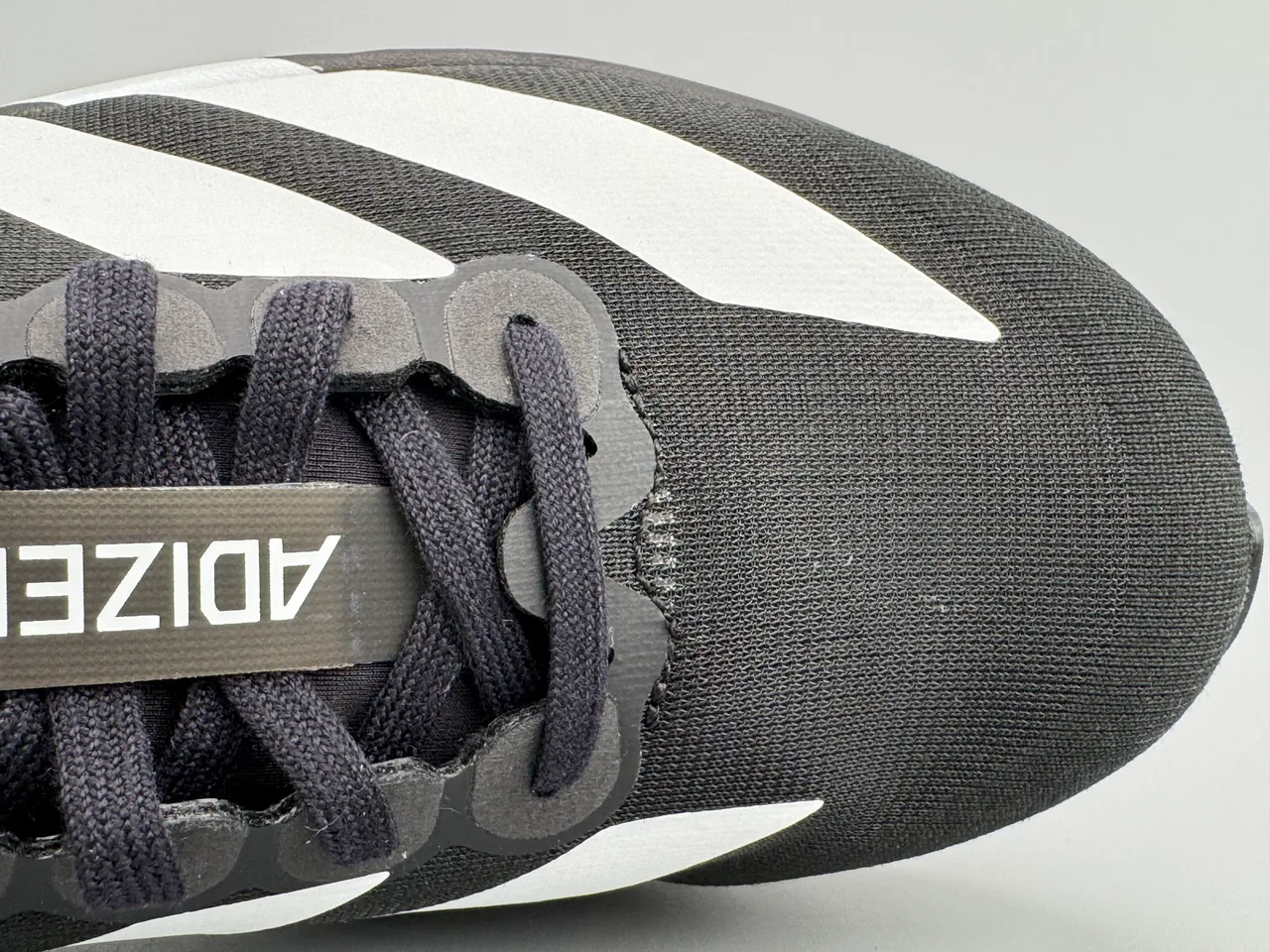 Adidas Adizero Evo SL Chaussures de course noires et blanches 2