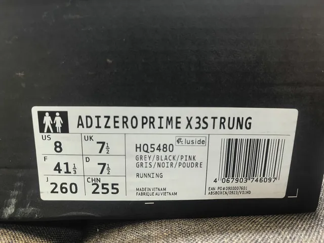 Adidas Adizero Propulse Chaussures de Course Blanc et Noir 2