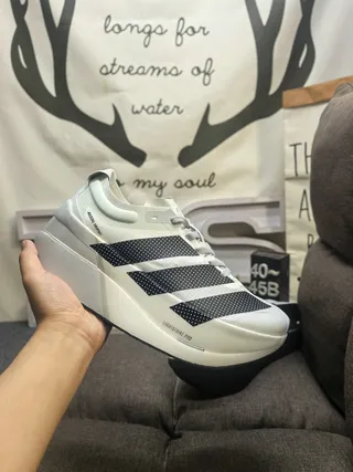 Adidas Adizero Propulse Chaussures de Course Blanc et Noir 5