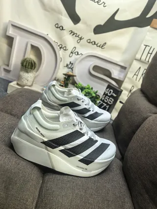 Adidas Adizero Propulse Chaussures de Course Blanc et Noir 9