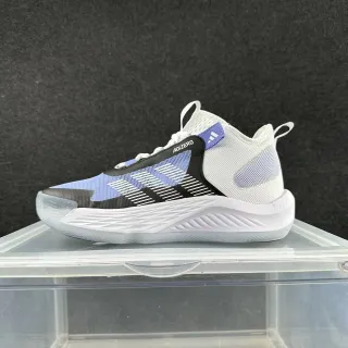 Adidas ADIZERO सफेद बैंगनी काला बास्केटबॉल जूते