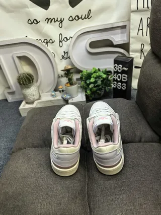 Adidas Beige Pink Low-Top Cupsole Lifestyle Sneakers 8