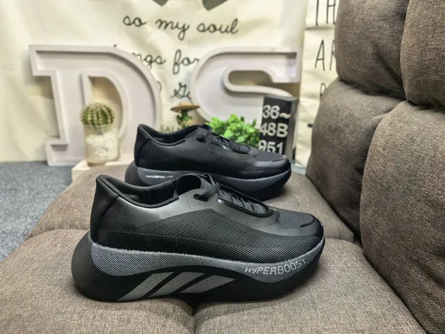 Adidas Black Engineered Mesh Upper Sculpted Monochrome Midsole Lifestyle Sneakers 11