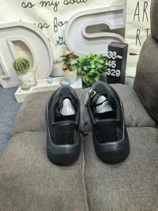 Adidas Black Monochromatic Engineered Mesh Upper Lifestyle Sneakers 8