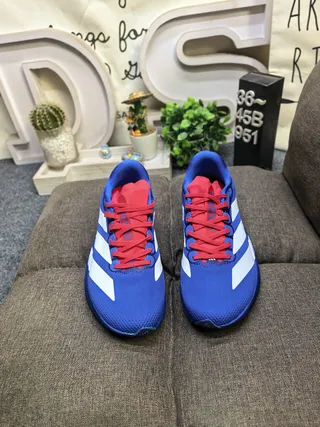 Adidas Blue Red Engineered Mesh Upper Sculpted Lightstrike Pro Midsole Lifestyle Sneakers 10