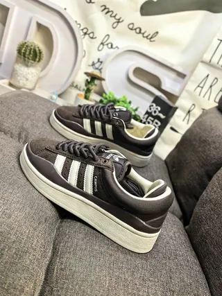 Adidas Campus Brown and Cream Lifestyle Sneakers 7