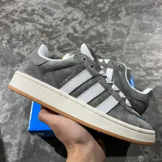 Adidas Campus Gray Suede Lifestyle Sneakers