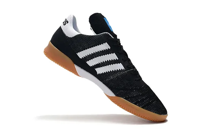 Adidas Copa Pink Purple Knit Upper Three-Stripe Side Panel Sneakers 19