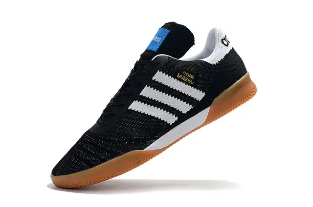 Adidas Copa Pink Purple Knit Upper Three-Stripe Side Panel Sneakers 20