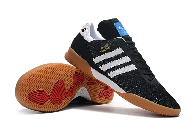 Adidas Copa Pink Purple Knit Upper Three-Stripe Side Panel Sneakers 21