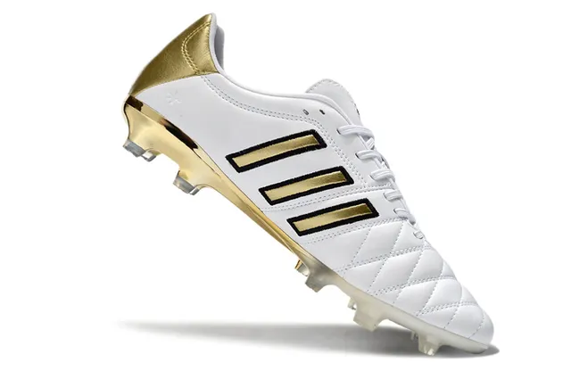 Adidas Copa Pure Gold Cuero acolchado Suelo firme Zapatos de fútbol 2