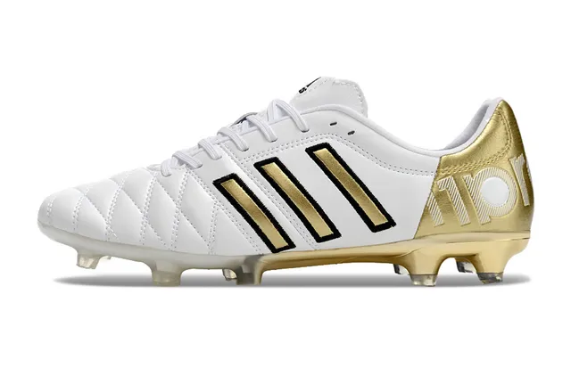 Adidas Copa Pure Gold Cuero acolchado Suelo firme Zapatos de fútbol 7