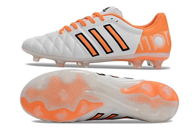 Adidas Copa Pure Gold Cuero acolchado Suelo firme Zapatos de fútbol 13