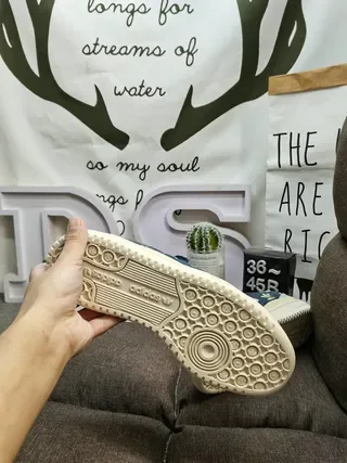 Adidas Forum 84 Low सफेद ग्रे नीला जीवन शैली स्नीकर 4