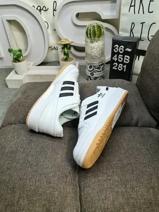 Adidas Forum White Blue Low-Top Cupsole Lifestyle Sneakers 15
