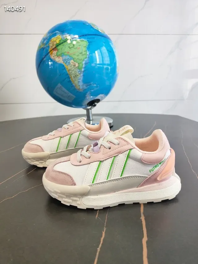Adidas Futro Beige Green Retro Runner Silhouette Layered Textile/suede Upper Lifestyle Sneakers 9