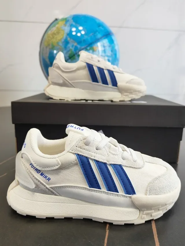 Adidas Futro Beige Green Retro Runner Silhouette Layered Textile/suede Upper Lifestyle Sneakers 18