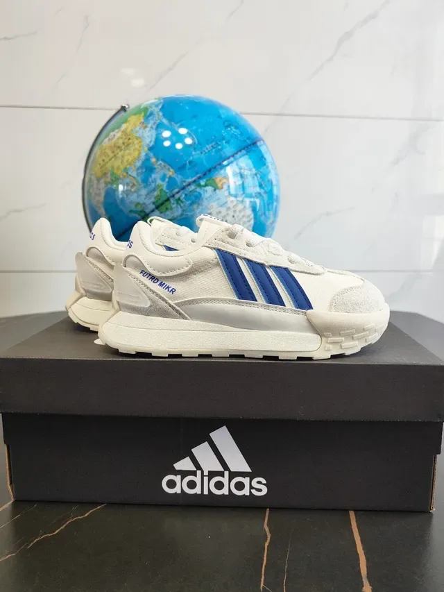 Adidas Futro Beige Green Retro Runner Silhouette Layered Textile/suede Upper Lifestyle Sneakers 19