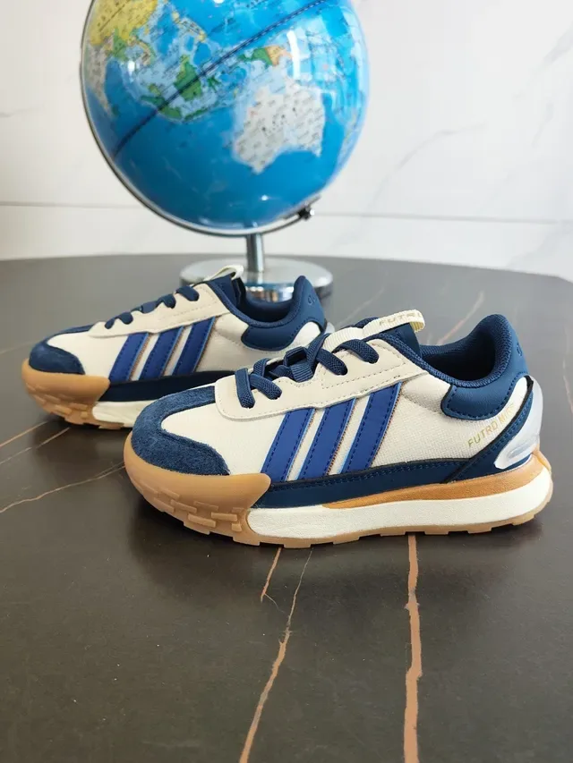 Adidas Futro Beige Green Retro Runner Silhouette Layered Textile/suede Upper Lifestyle Sneakers 20