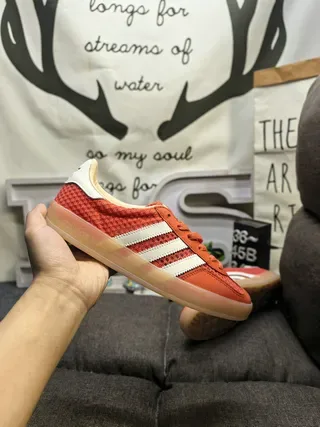 Adidas Gazelle Navy and Rose Suede Lifestyle Sneakers 5