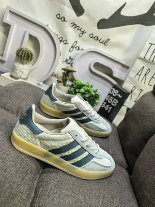 Adidas Gazelle Navy and Rose Suede Lifestyle Sneakers 19