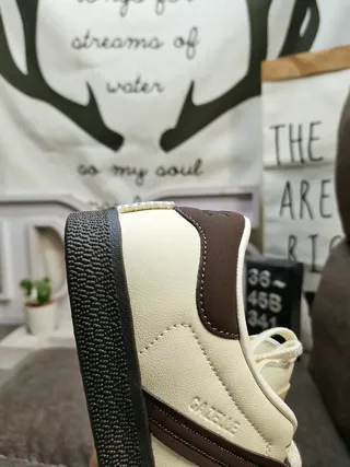 Adidas Gazelle Off-White and Black Lifestyle Sneakers 3