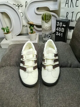 Adidas Gazelle Off-White and Black Lifestyle Sneakers 10
