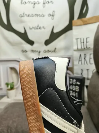 Adidas Gazelle Off-White and Black Lifestyle Sneakers 13