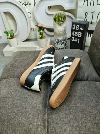 Adidas Gazelle Off-White and Black Lifestyle Sneakers 16