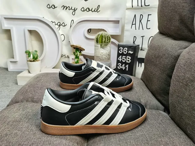Adidas Gazelle Off-White and Black Lifestyle Sneakers 21