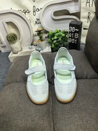 Adidas Gold White Metallic Upper Three-Stripe Side Panel Lifestyle Sneakers 20