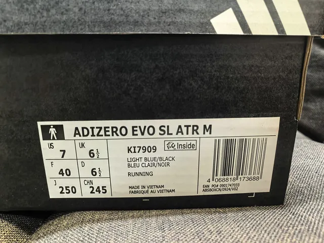 Adidas Gray Black Mesh Upper Carbon-Fiber Stripe Inserts Lifestyle Sneakers 2