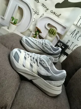 Adidas Lightstrike Platform Sneaker Gray Cream Lifestyle Sneakers 7