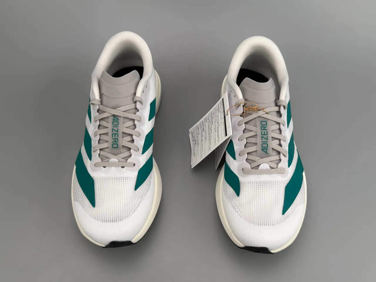 Adidas Lightstrike Pro White Teal Running Shoes 9