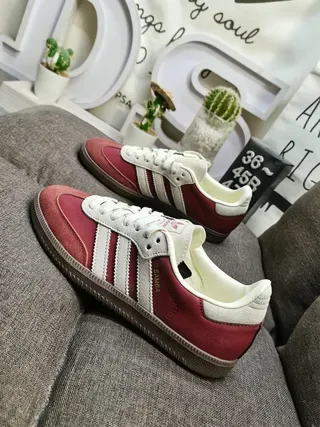 Adidas Navy Beige Low-Top Suede-Leather Mix Lifestyle Sneakers 17