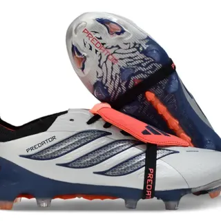 Adidas Predator Laceless Strap Firm-Ground Soccer Shoes