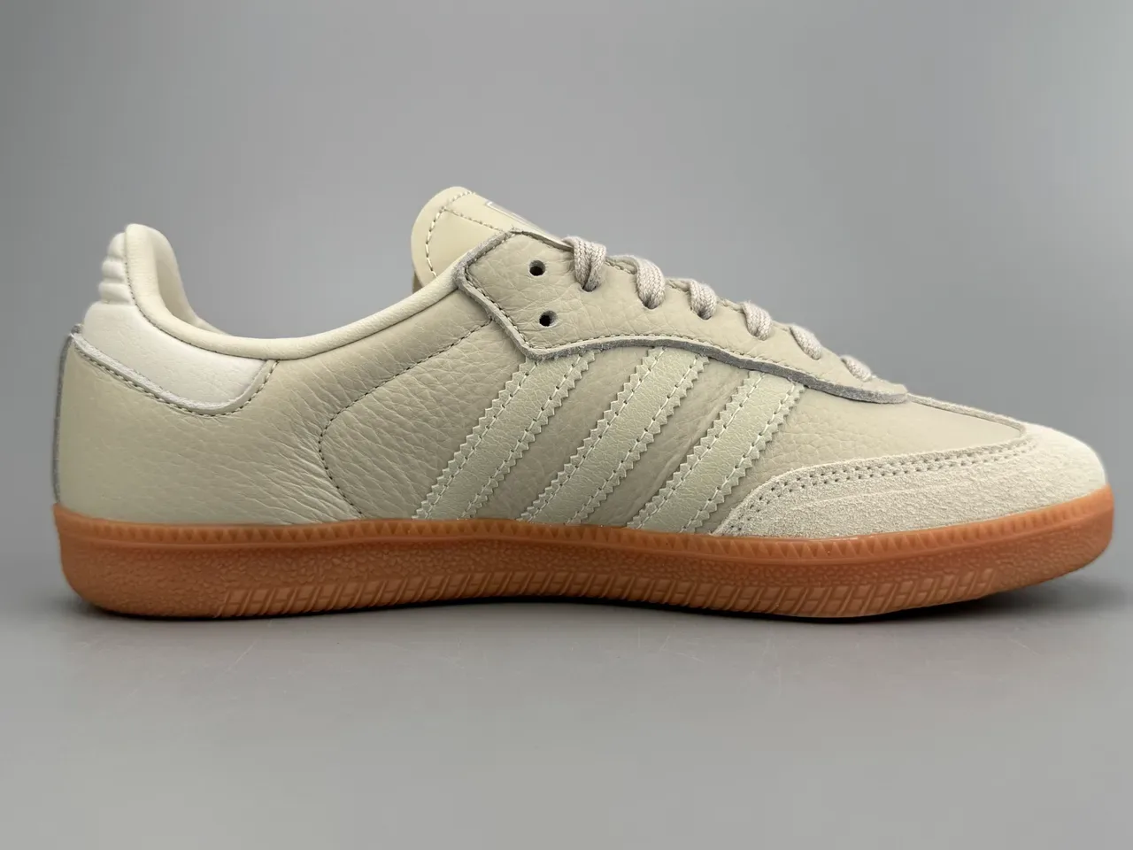Adidas Samba Beige and Gum sneakers lifestyle 10