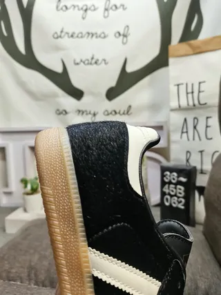 Adidas Samba OG Black and White Lifestyle Sneakers 3