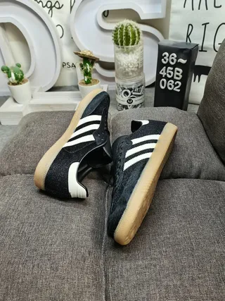 Adidas Samba OG Black and White Lifestyle Sneakers 6