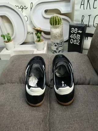 Adidas Samba OG Black and White Lifestyle Sneakers 8