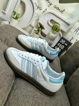 Adidas Samba OG Black White Gum Lifestyle Sneakers 7