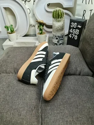 Adidas Samba OG Black White Gum Lifestyle Sneakers 16