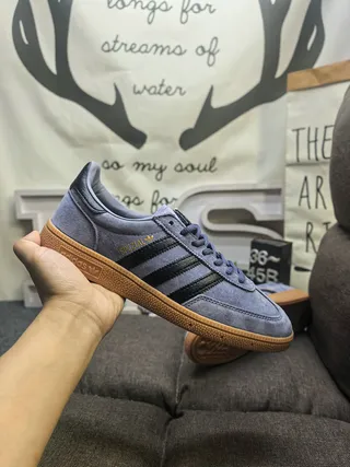 Adidas Samba OG Dusty Blue Suede Lifestyle Sneakers 5