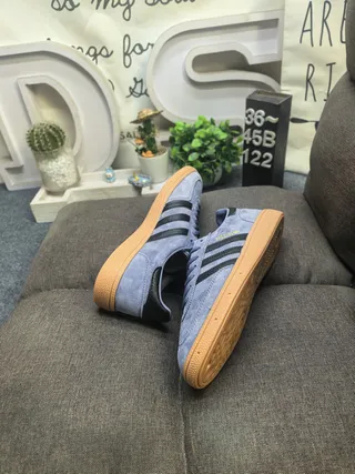 Adidas Samba OG Dusty Blue Suede Lifestyle Sneakers 6