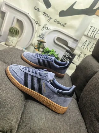 Adidas Samba OG Dusty Blue Suede Lifestyle Sneakers 7